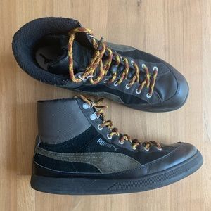 Puma Archive Lite Mid Boots/Sneakers Rare/HTF Suede sz 12